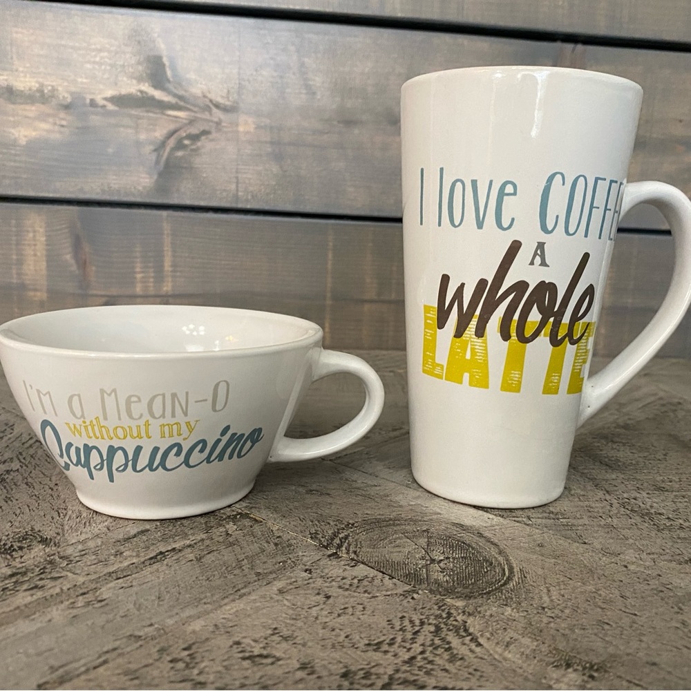 Coffee Cup set of 2